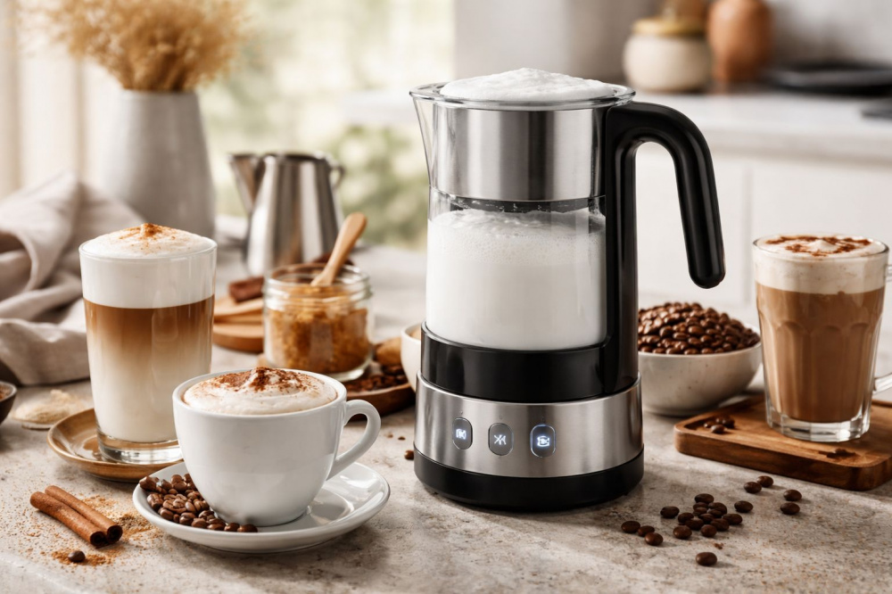 Як працює спінювач молока